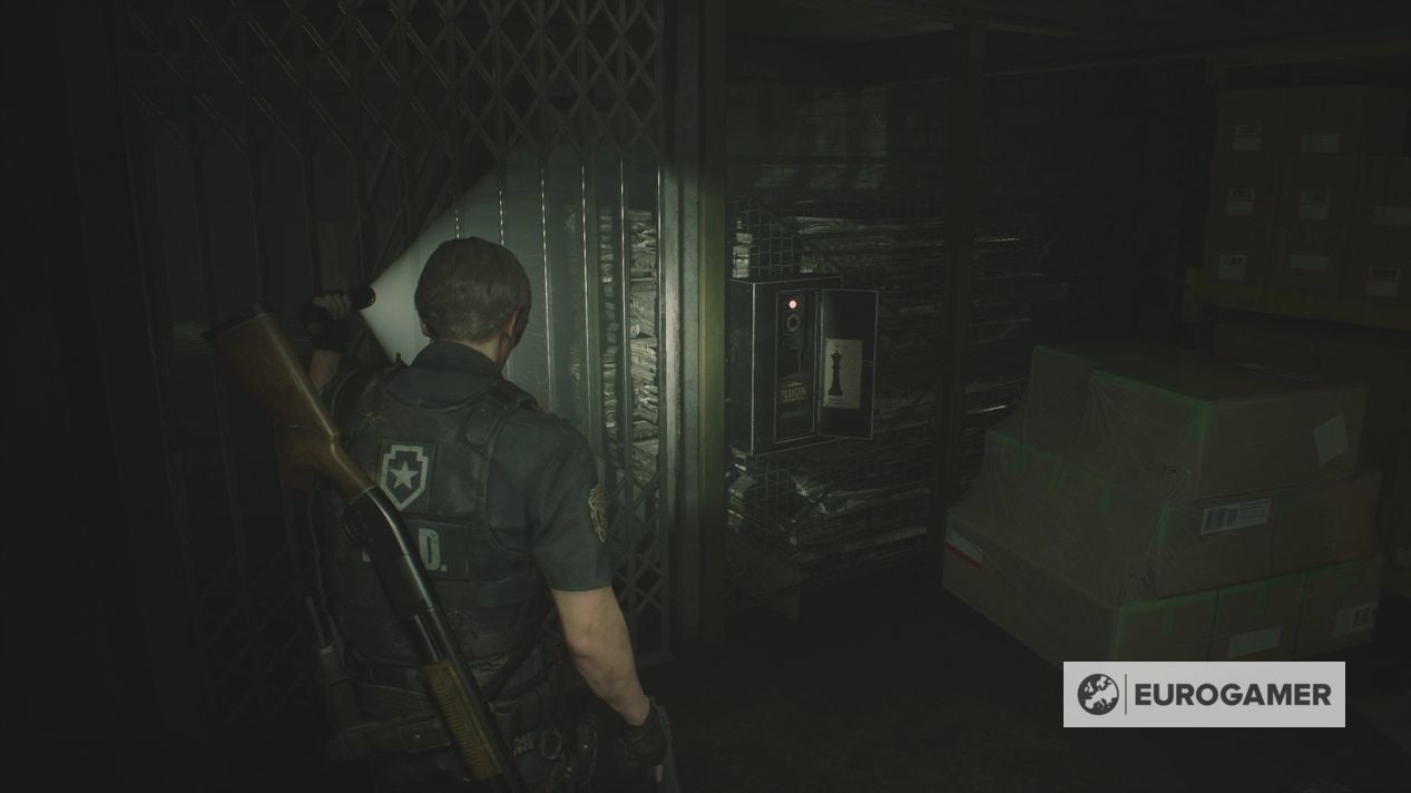 Resident Evil 2 King, Queen and Rook Plug locations, Supplies Storage